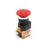 uxcell Self Locking Type Red Mushroom Push Button Switch 440V
