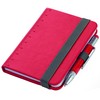 TROIKA Notepad DIN A7 including ballpoint pen, elastic band closure,