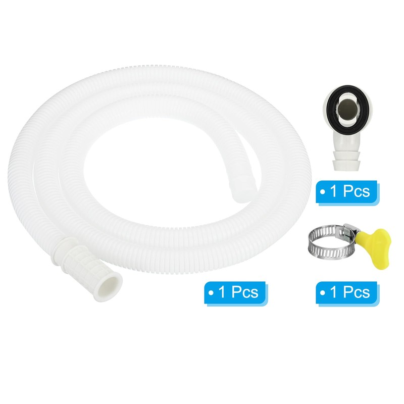 PATIKIL 4.9 ft Drain Hose Set for Air Conditioners, Universal