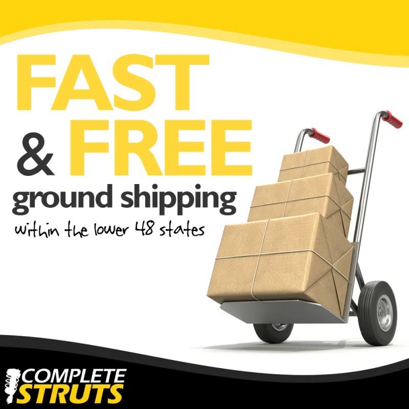 Unity Automotive Front Pair Quick Complete Struts & Coil Spring