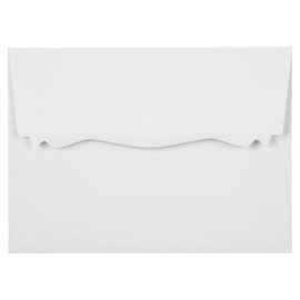 LUXPaper A7 Squiggle Flap Invitation Envelopes | 5 1/4" x 7 1/4" | 28lb. Text | 50 Qty