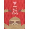 Sellers Publishing RSVP Love You This Much: Cute Sloth with