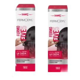 2 Shampoo Control Caída Fermodyl Fermo Five 400ml