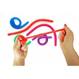 Unbranded Stretchy Noodle 6 PCS String Fidget Autism ADHD Toy Sensory Stretch Toys USA