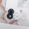 1 Box/10 Set Invisible Small Plastic Snap Buttons Sew-on Snap