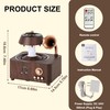 Raindrop Aromatherapy Diffuser,Essential Oil Diffuser,250ML Cool Mist Humidifier with White