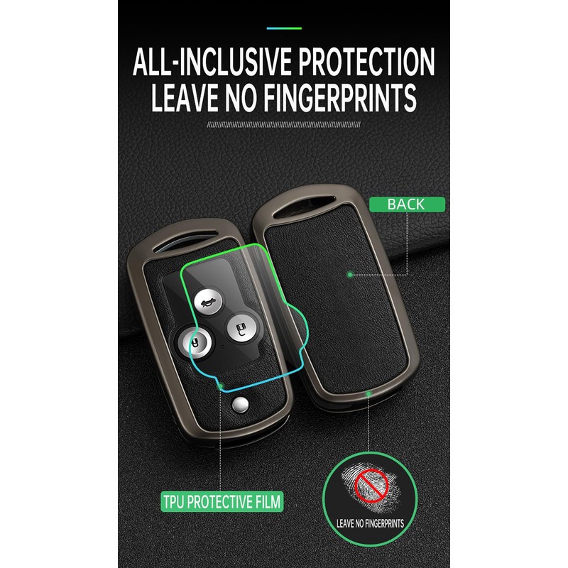 ontto Flip Folding Key Fob Cover Fit for Honda Accord