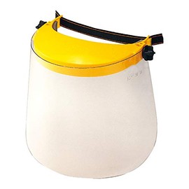 BBS SAFETY Clear Face Shield Reusable Flip Up Full Face Protection, Eyes, Nose & Mouth Coverage Lightweight Polycarbonate Liquid Splash Z87.1 D3 Tested