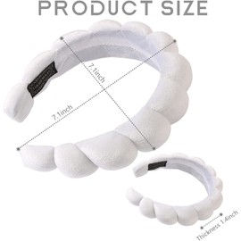 Spa Headband for Women Sponge Spa Headband Terry Towel Cloth Fabric Makeup Fashion Facial Makeup Hair Wrap for Skincare Face Washing Makeup Removal Shower Facial Mask（Pink）