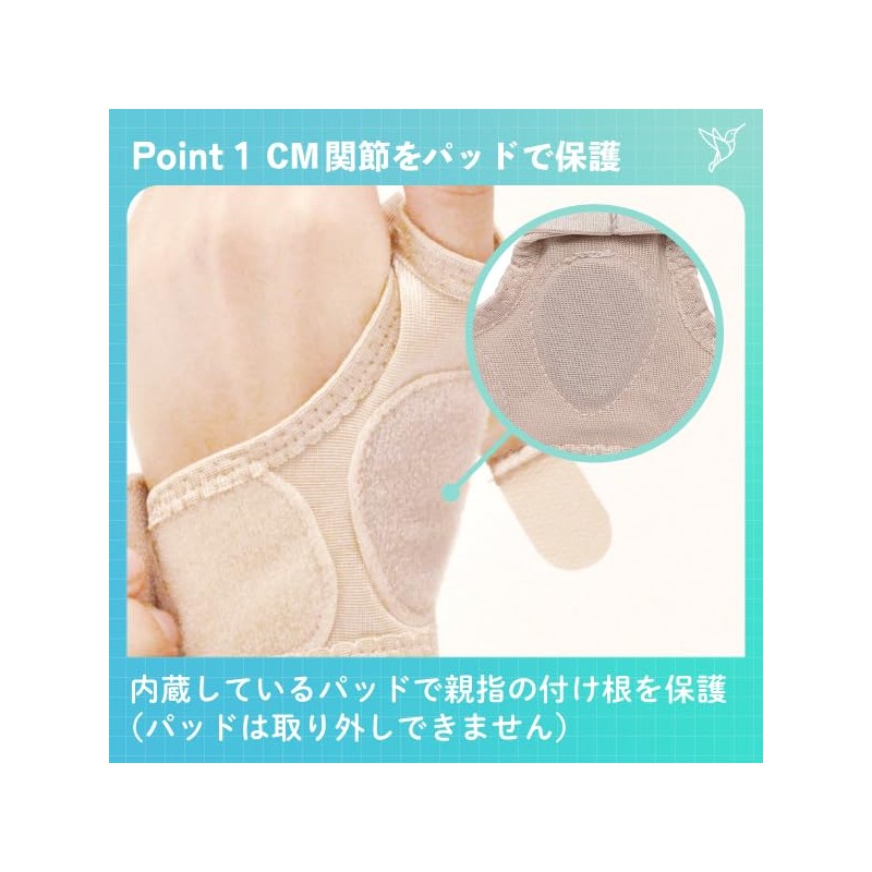 Bonbone CM+ Finger Support, Black, M