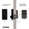 Brinks Keyless Entry Electronic Touchpad Door Lock - Backlit Keypad