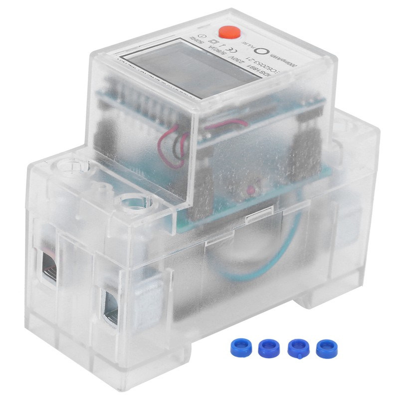 DDS1891 Single Phase 2P DINRail Electric Meter Energy Meter Electronic