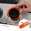 Jimen Compatible with Ford Mustang 2015-2023, 3PCS Center Console Dash