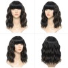 WAVE&BREEZE Pelucas De Cabello Sintético De Aspecto Natural, De 14