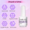 Saviland Latex Liquido Para Uñas Protector De Cuticula 2pz