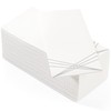 100 Disposable Linen Feel Guest Paper Hand Towels | Super