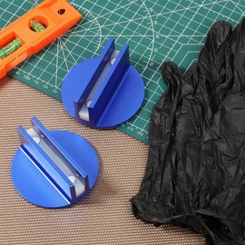 Doxiuyo 1Pcs Grooved Magnetic Jack Pad Universal Nonslip Pinch Weld Jack Adapter Width 0.39 Inch, for Car SUV Truck Pickup A