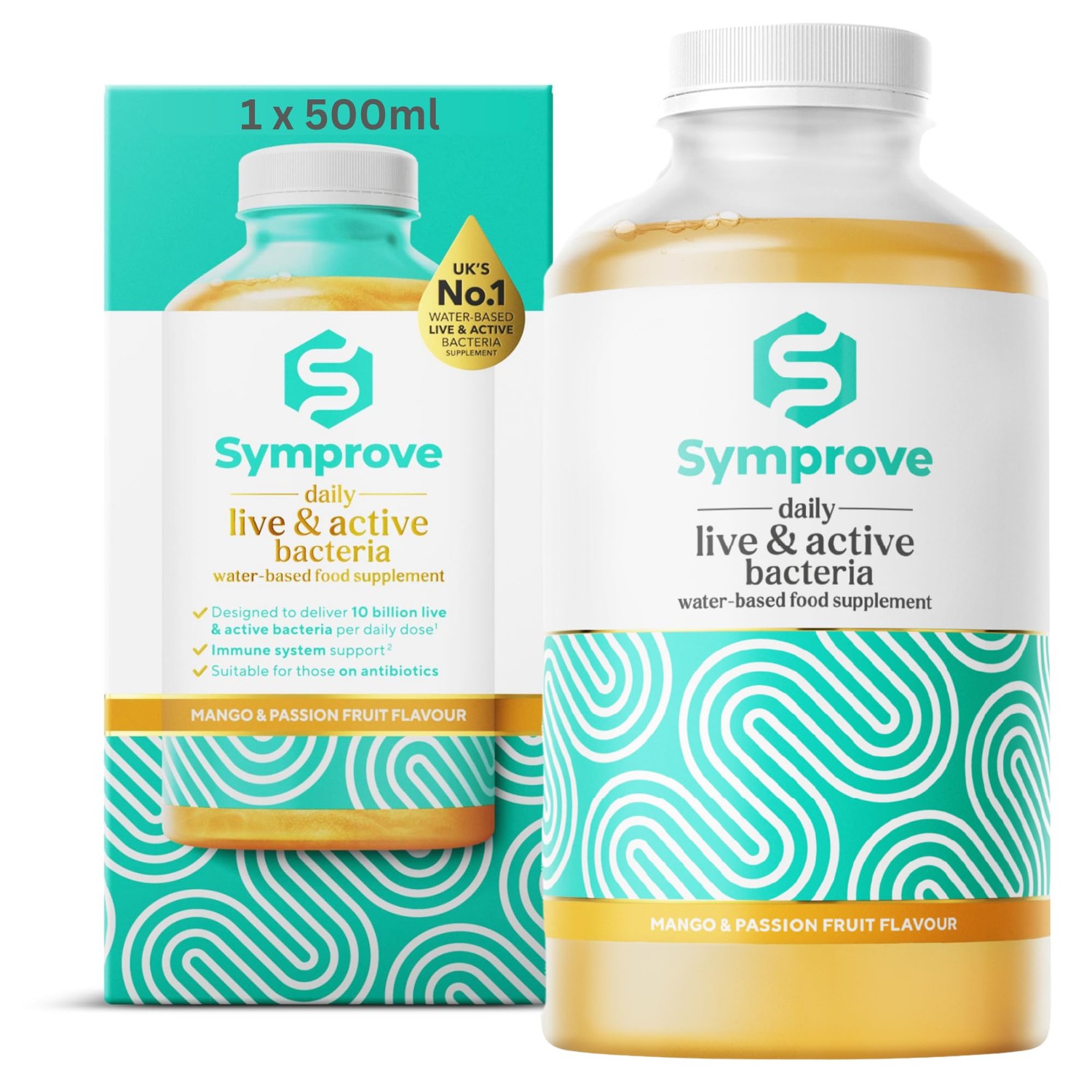 Symprove Mango & Passionfruit 1 Week Pack Daily Essential Gut Health ...