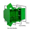 OneBoxForAll New Work SideCar – Expandable PVC Electrical Box with