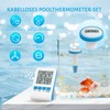 Wireless Pool Thermometer: Digital Pond and Pool Thermometer with LCD