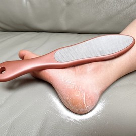 JPAR Foot Callus Remover File & Brush Rose Gold