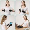 Cedcoe 2 Pairs Arthritis Gloves Fingerless Compression Gloves for Relieve