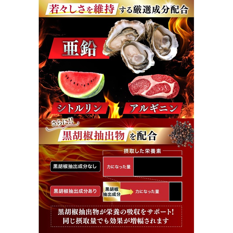 santelife 20倍濃縮 マカ 200,000mg 亜鉛 シトルリン アルギニン 高麗人参 ムクナ すっぽん