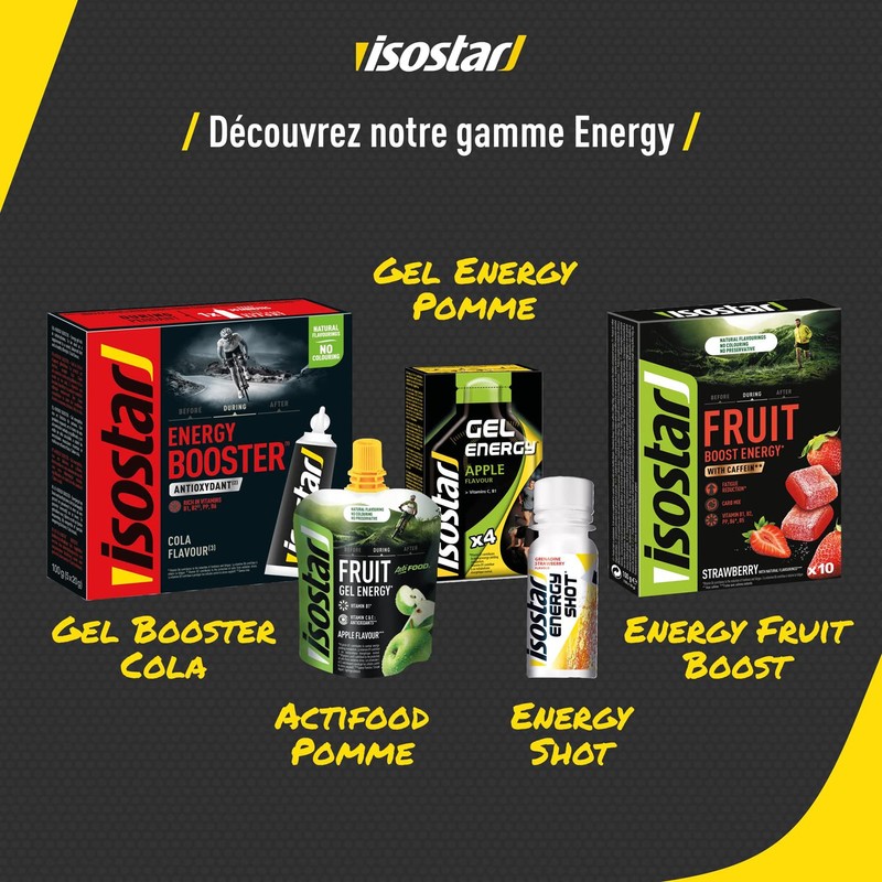 Isostar Actifood Exotic - Energie-Gel-Quelle für Kohlenhydrate und Vitamine –