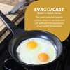 Evaco Cast Aluminum Non-Stick Omelet Pan 9.5" ES024-BIH, Induction Ready,