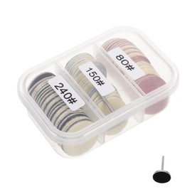 Healeved 60pcs Sanding Discs for Nail and Foot Care Replaceable Sandpaper for Callus Removal and Exfoliation Includes Grits for Pedicure Use