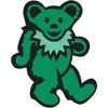 Dancing Bear - Green with Light Necklace - Bumper Sticker/Decal