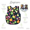BapronBaby Neon Fruit Monster Bapron - No Neck Tie Safer