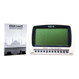 Mirac Ezan Saati Otomatic Automatic Azan Watch, Auto Islamic Azan