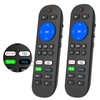 Programmed Remotes for Roku Remote Replacement with Volume Key -