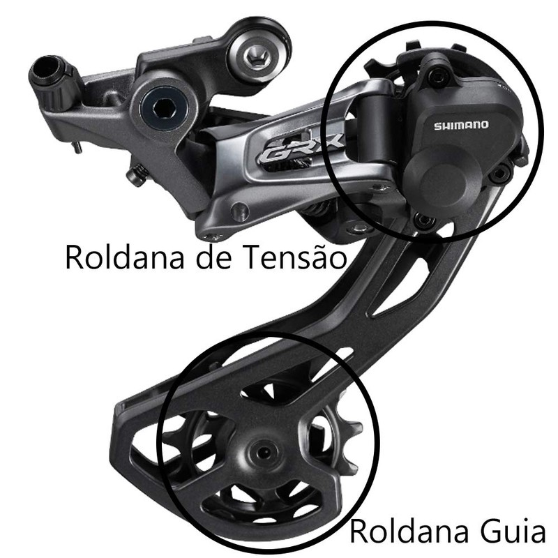 Shimano Repair Parts RD-RX810 Tension/Guide Pulley Set