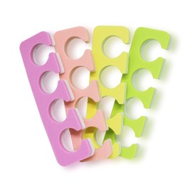 Toe Separators Set - Premium Pedicure Tool Kit 24 PCS Super Soft & Durable Two Tone ZMOI