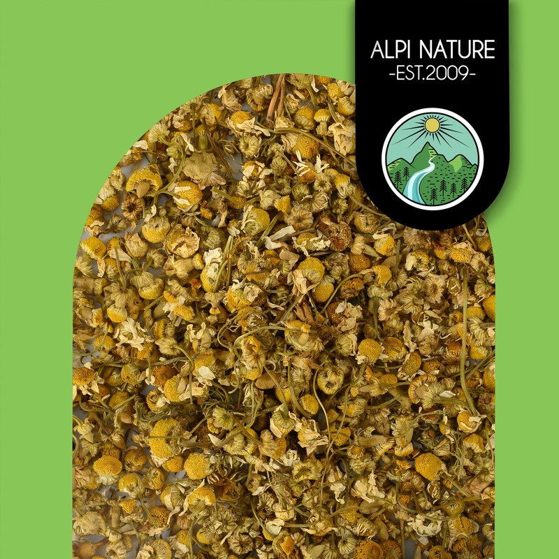 Organic chamomile loose tea (500g, 1.1lb), organic chamomile tea, whole