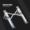 Foldable Laptop Stand Portable Ergonomic Tablet Holder Riser Adjustable Height