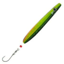 Troutwerk ParaLAXX 5 g 6.5 cm Inline Blinker - Blinker, Trout Lure, Inline Bait, Fishing Lure, Artificial Bait, Troutwerk Colour: Green/Yellow/Red