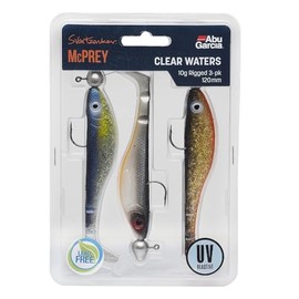 Abu Garcia Svartzonker McPrey Prerigged, Fishing Hook, Soft Lures, Predator Fishing, Pike, Unisex, Assorted, 22g | 120mm