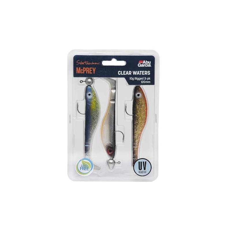 Abu Garcia Svartzonker McPrey Prerigged, Fishing Hook, Soft Lures, Predator