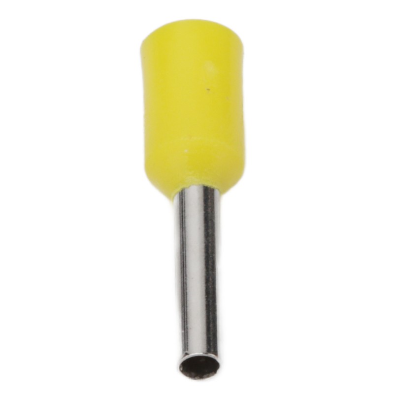 1000pcs E1008 Insulated Ferrules Terminal Copper PVC Pin Cord End