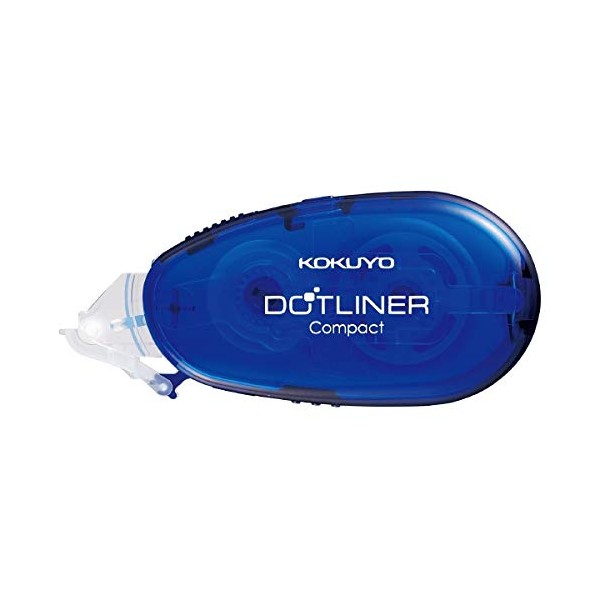 Kokuyo Tape Glue Dot Liner Compact Body, Blue, Tape-DM4500-08NB, Set