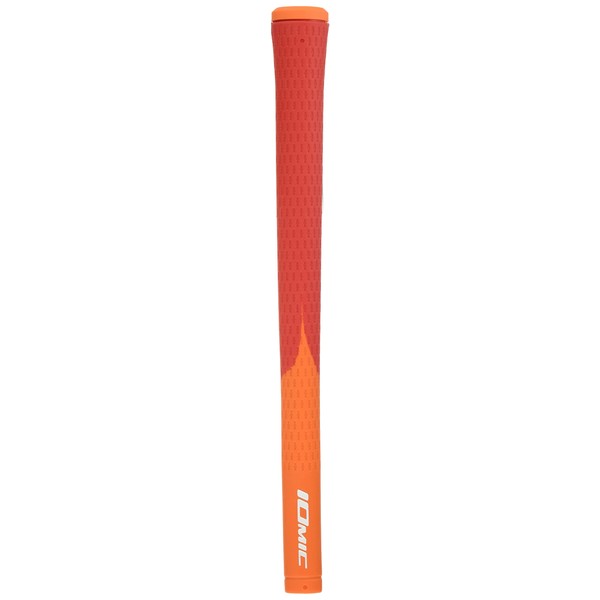 IOMIC Grip Opus Grip Series Sticky Opus Bi-Color 1.8 CR BL Included, Unisex, Backline, Coral Red x Orange