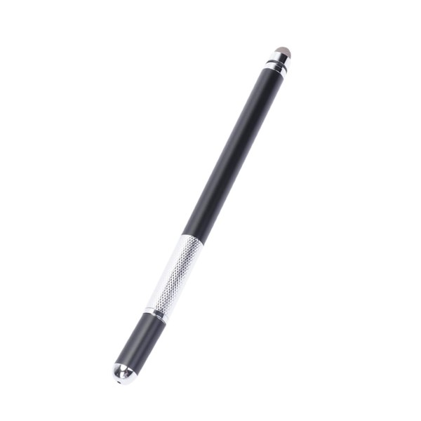 TEHAUX Double End Capacitive Stylus Pen Black Metal Touch Screen