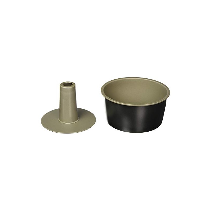 Seitori Seisakusho D-063 Black Figure, Chiffon Cake Mold, Removable Bottom,