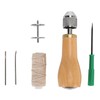 Stitching Awl Kit Non-Slip Handle DIY Leather Fabric Hand Craft