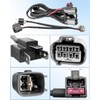 Headlight Conversion Harness with DRL Adapter Harness Compatible with Toyota