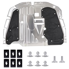 74110-TBA-A00 Engine Splash Guard with mounting Screws Compatible with Honda Civic 2016-2021 Replace:74112-TBA-A00 90674-TY2-A01