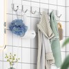 Pack of 2 Coat Hooks, Wall Coat Rack, 31 cm